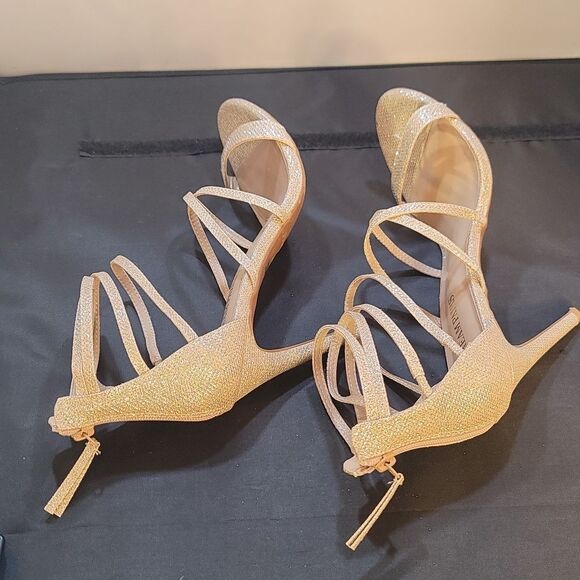 BRAND NEW DREAM PAIR OPEN-TOE  ANKLE STRAPPY BACK ZIPPER HIGH HEELED SANDALS - Picture 15 of 16